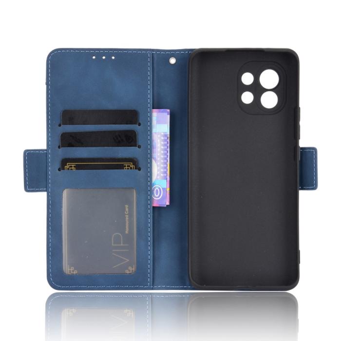Bild 3, Xiaomi Mi 11 - Fodral Med Avtagbart Kortfodral - Blå