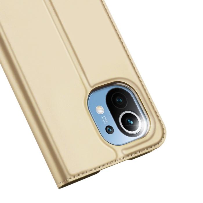 Bild 3, Xiaomi Mi 11 - DUX DUCIS Skin Pro Fodral - Guld