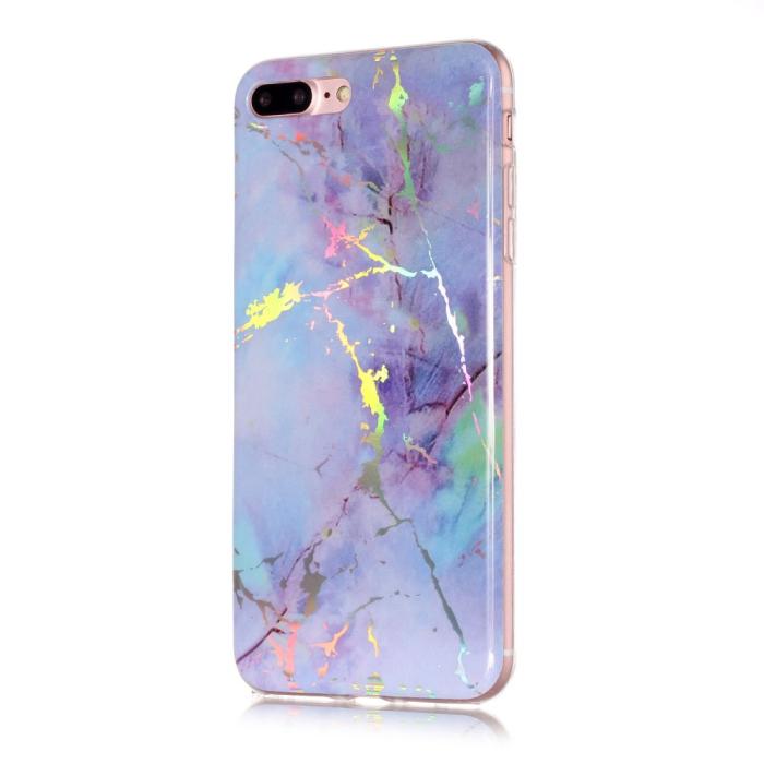 Bild 4, iPhone 7/8 Plus - Marmor TPU Skal