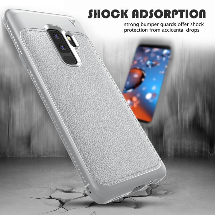 Bild 4, Samsung S9 Plus - IVSO Gentry serie Skal - Grå
