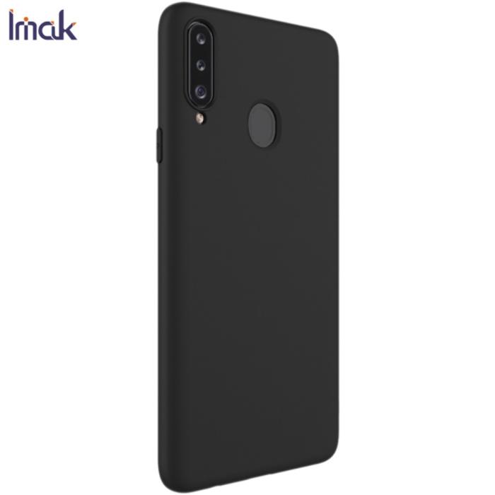 Bild 3, Samsung Galaxy A20s - IMAK Matt TPU Skal - Svart