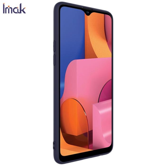 Bild 4, Samsung Galaxy A20s - IMAK Matt TPU Skal - Blå