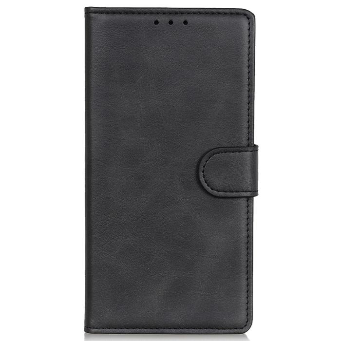 Bild 2, Samsung Galaxy A03 Fodral Solid Läder Svart