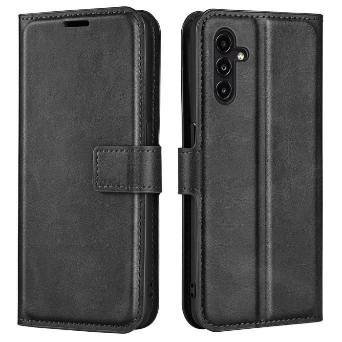 Bild 1, Samsung Galaxy A14 4G/5G Fodral Läder Svart