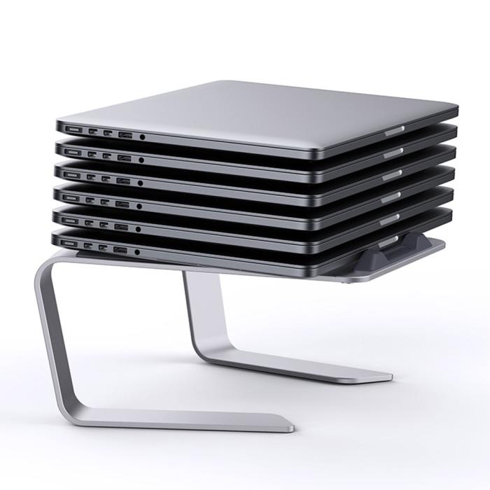Bild 3, BONERUY Laptop Stativ Silver