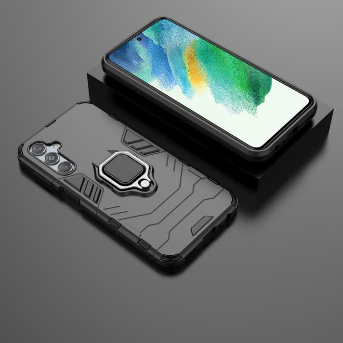 Bild 6, Samsung Galaxy S23 FE Skal Hybrid Armor Ring Svart