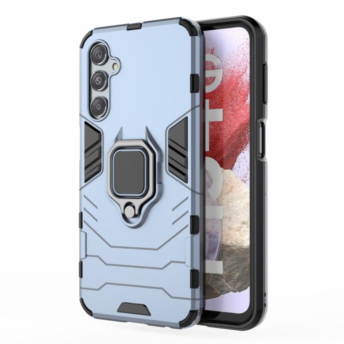 Bild 1, Samsung Galaxy S23 FE Skal Hybrid Armor Ring Blå