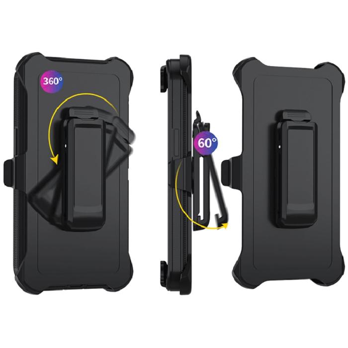 Bild 3, iPhone 17e / 16e Skal Extreme Shockproof Hybrid Svart/Grå
