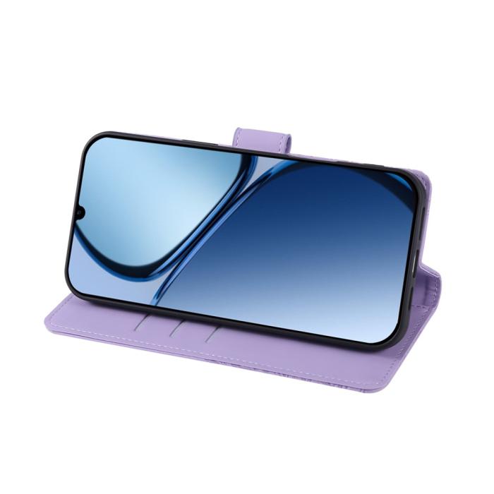 Bild 3, Samsung Galaxy A07 Fodral Med Tryck Blommor Lila