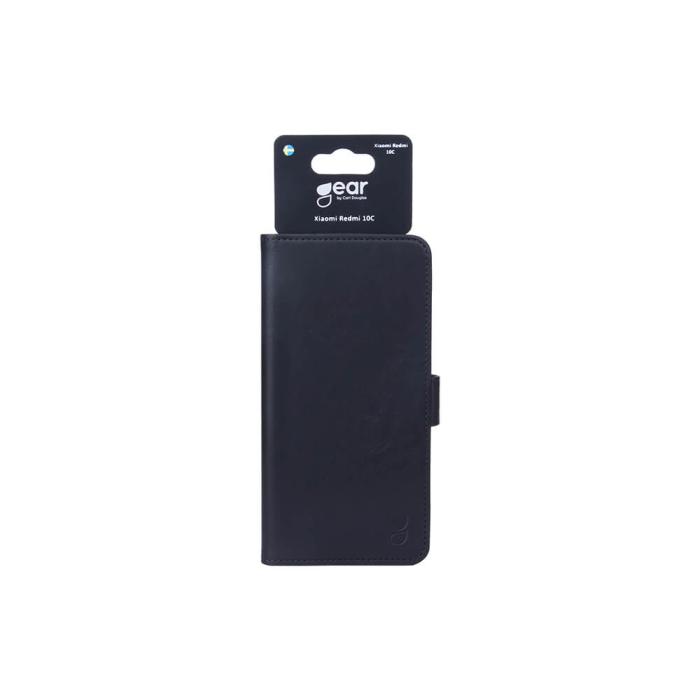 Bild 2, GEAR Xiaomi Redmi 10C Fodral Läder Svart