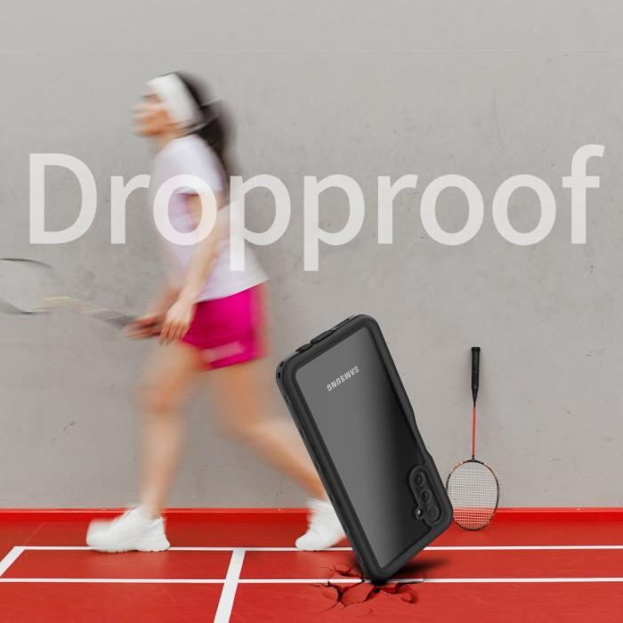 Bild 6, REDPEPPER Galaxy A14 4G/5G Skal 360 Vattentätt IP68 Svart