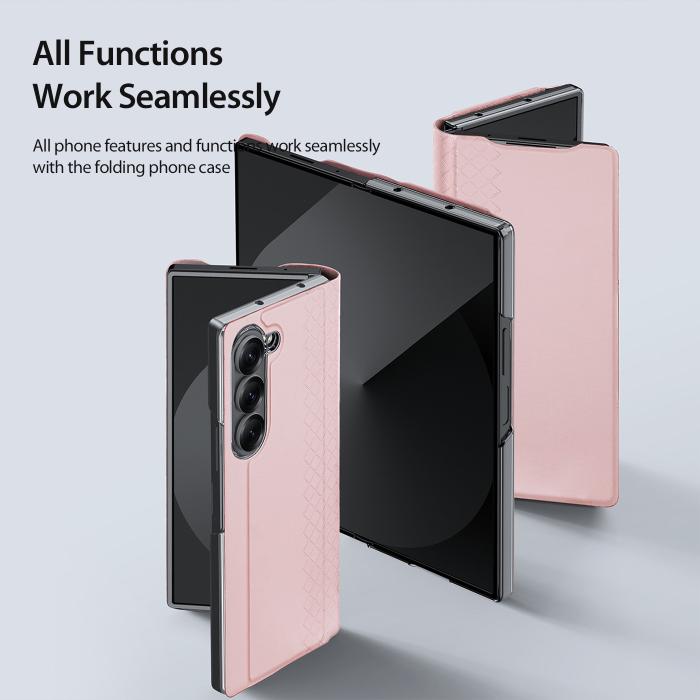 Bild 5, DUX DUCIS Samsung Galaxy Z Fold 7 Fodral Bril Series Rosa