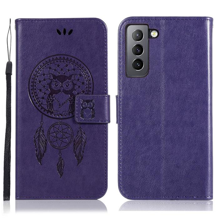 Bild 1, Samsung Galaxy S22 Plus Fodral Owl Dreamcatcher Lila