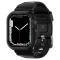 Spigen Apple Watch 44/45 mm Skal/Armband Rugged Armor 'Pro' Svart