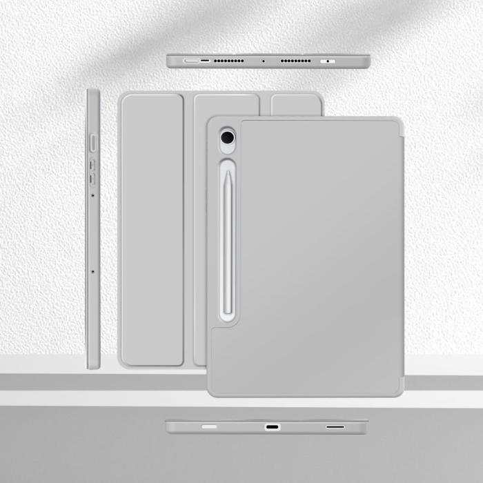 Bild 5, Tech-Protect Galaxy Tab S10 Lite/S10 FE/S9 FE/S9 Fodral SC Grå