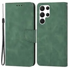 Samsung Galaxy S23 Ultra Fodral Läder Grön