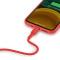 Baseus 1.2m Lightning Kabel 2.4A - Röd