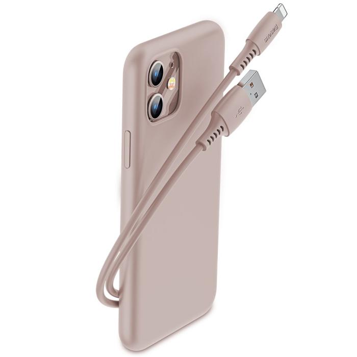 Bild 5, Baseus 1.2m Lightning Kabel 2.4A - Rosa