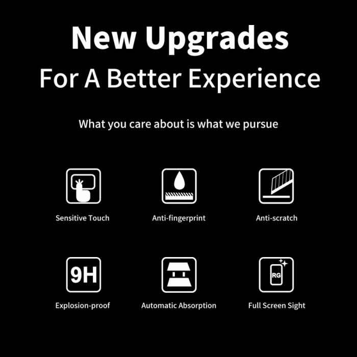 Bild 2, Xiaomi Redmi Note 9T / Redmi Note 9 - ENKAY 2-PACK Heltäckande Skärmskydd