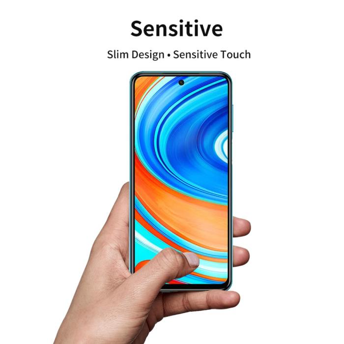 Bild 3, Xiaomi Redmi Note 9T / Redmi Note 9 - ENKAY 2-PACK Heltäckande Skärmskydd