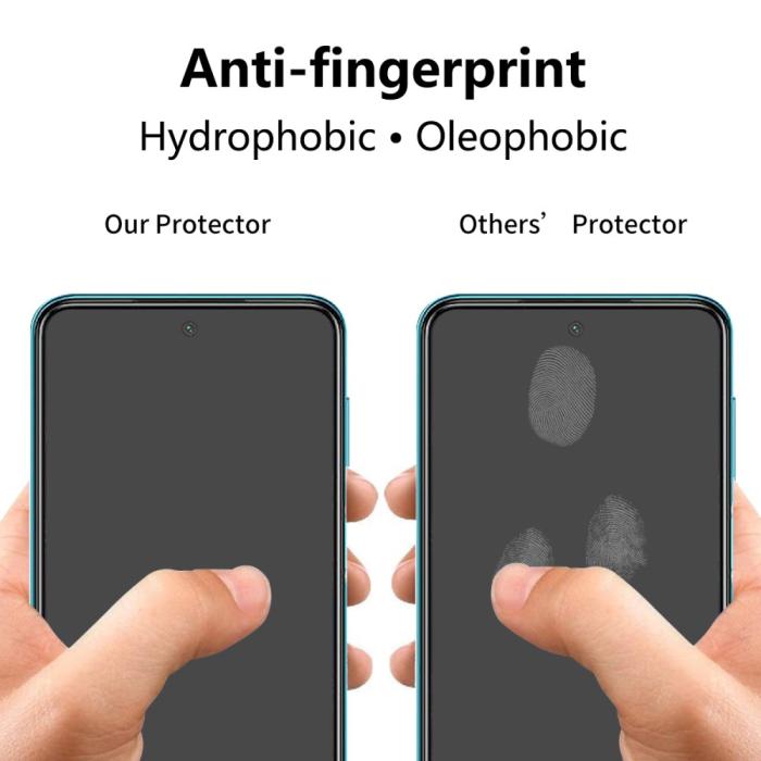 Bild 4, Xiaomi Redmi Note 9T / Redmi Note 9 - ENKAY 2-PACK Heltäckande Skärmskydd