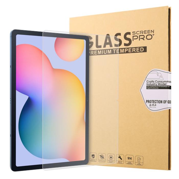 Bild 1, Samsung Galaxy Tab S7 Plus / Tab S8 Plus / Tab S7 FE Skärmskydd Härdat Glas
