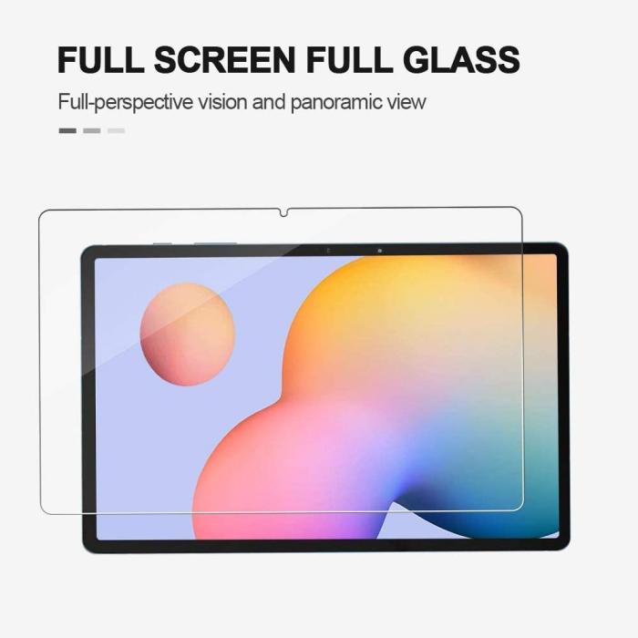 Bild 3, Samsung Galaxy Tab S7 Plus / Tab S8 Plus / Tab S7 FE Skärmskydd Härdat Glas