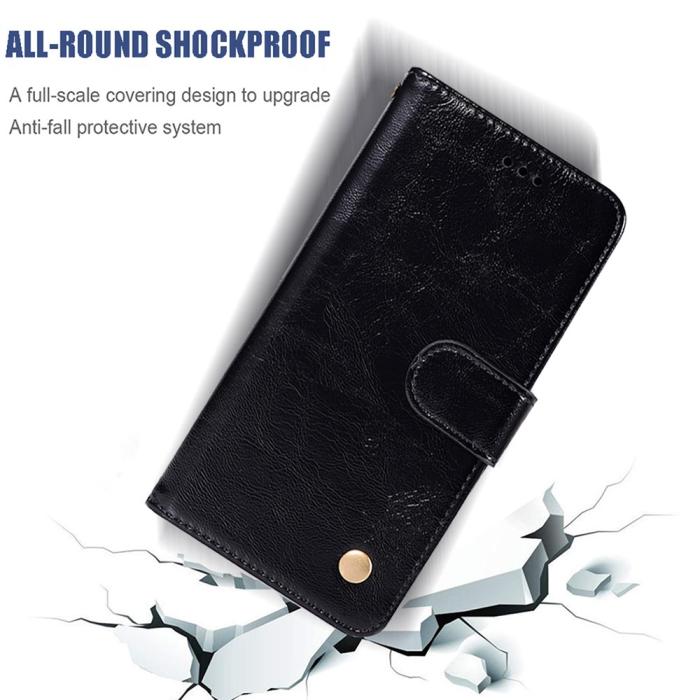 Bild 2, Samsung Galaxy Note 10 - Plånboksfodral Premium - Svart