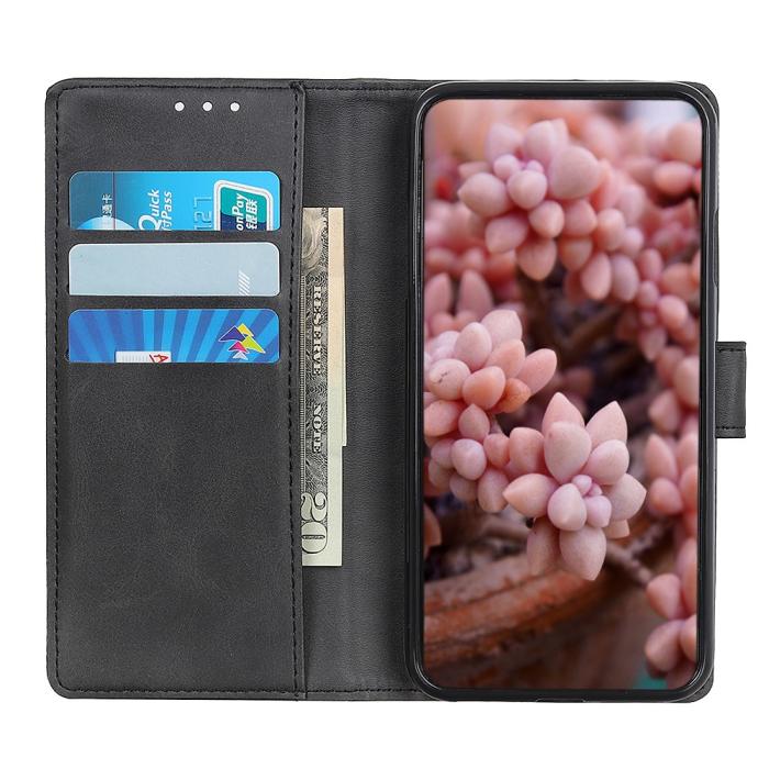 Bild 5, Samsung Galaxy A03 Fodral Solid Läder Svart