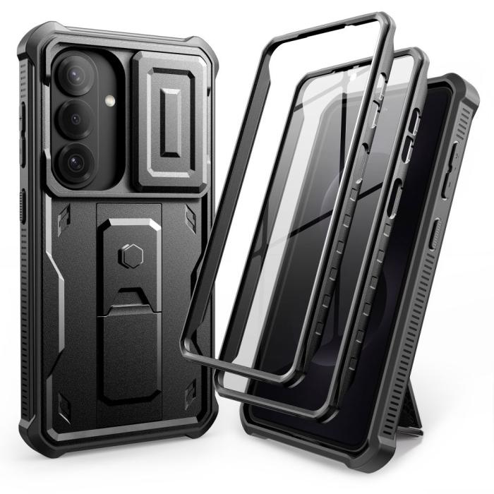 Bild 2, Tech-Protect Samsung Galaxy S26 2-SET Skal Kevlar Cam+ Svart