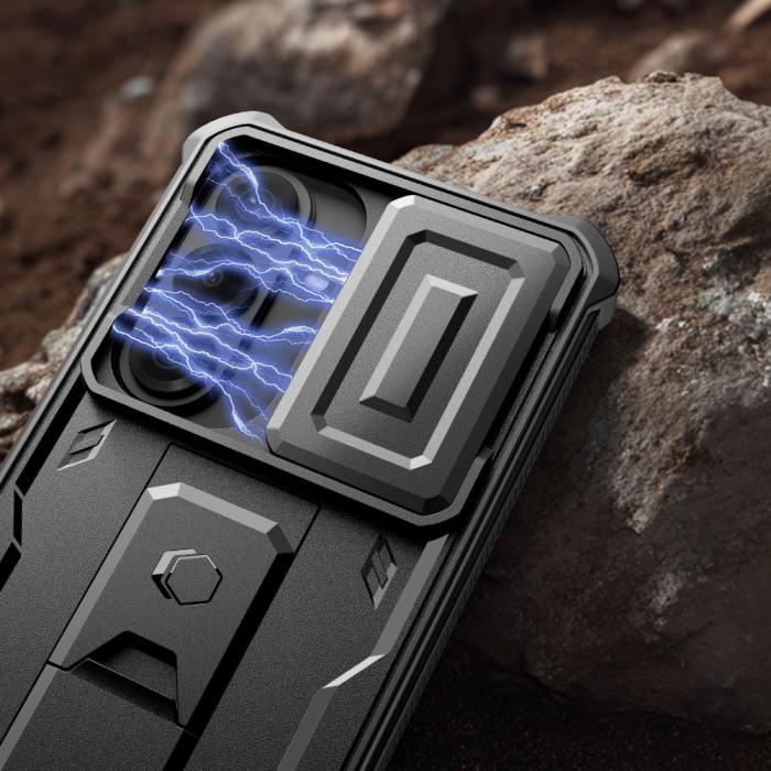 Bild 3, Tech-Protect Samsung Galaxy S26 2-SET Skal Kevlar Cam+ Svart