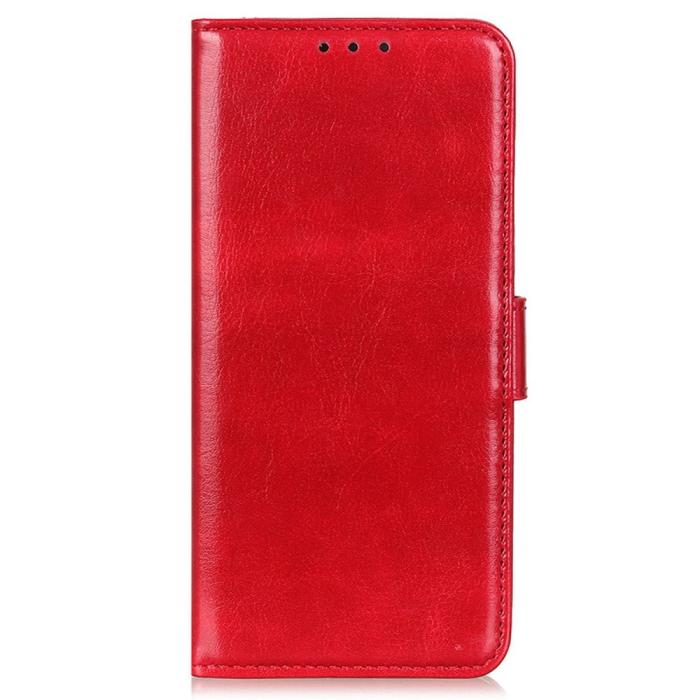 Bild 6, Xiaomi Redmi Note 12 Pro 5G Fodral Crazy Horse Läder Röd