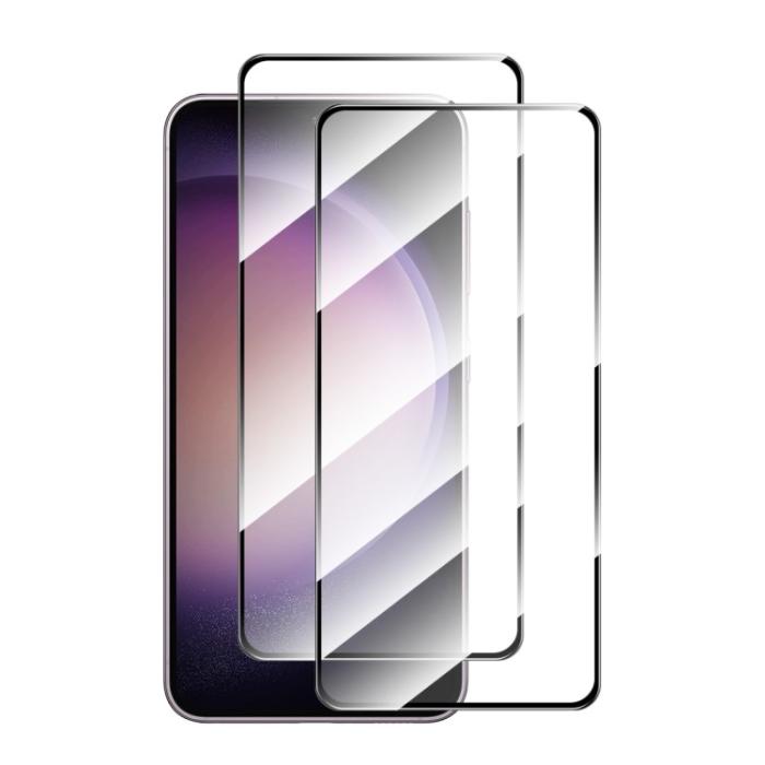 Bild 1, 2-Pack Samsung Galaxy A55 Heltäckande Skärmskydd i Härdat Glas
