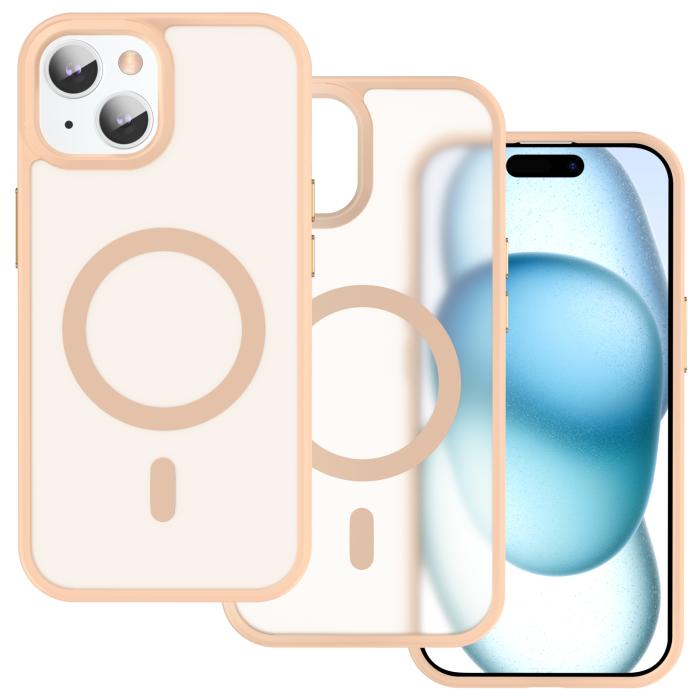 Bild 2, ColorPop iPhone 15 Plus/14 Plus Skal CH MagSafe Matt Rosa