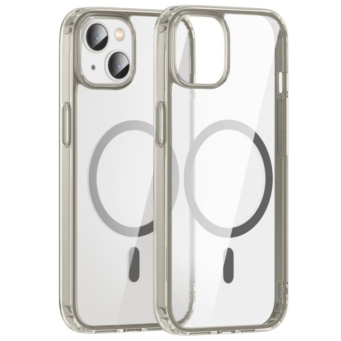 Bild 2, ColorPop iPhone 14 Plus Skal CH MagSafe Transparent/Titanium