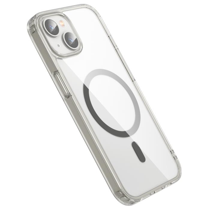 Bild 3, ColorPop iPhone 14 Plus Skal CH MagSafe Transparent/Titanium