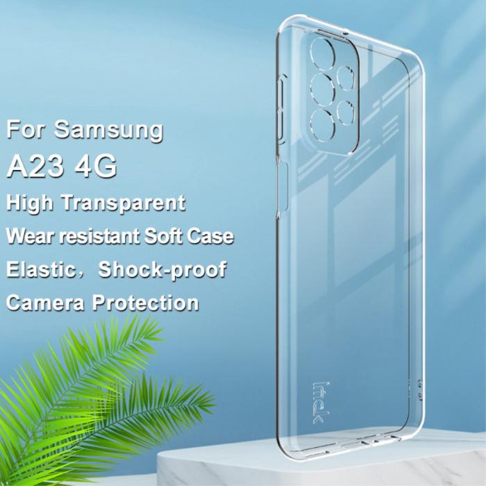 Bild 2, IMAK Samsung Galaxy A23 5G Skal TPU Transparent