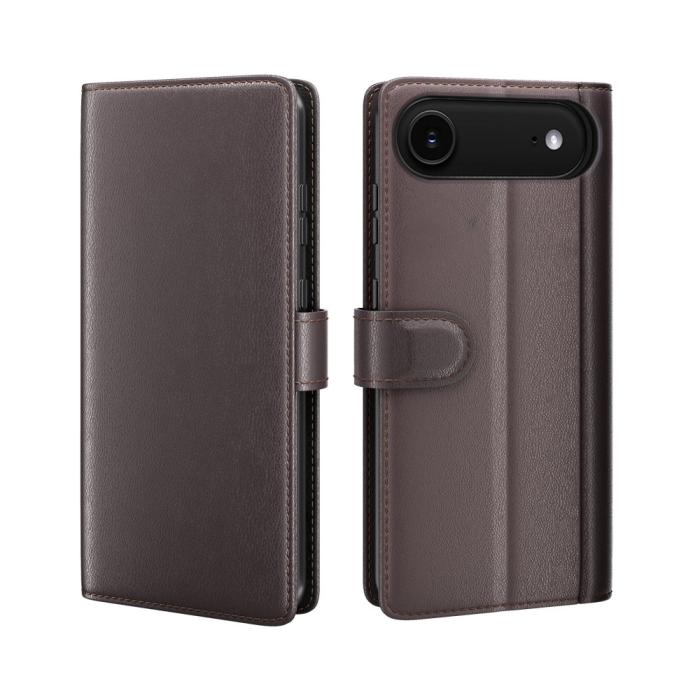 Bild 1, iPhone Air Fodral Premium Äkta Läder Brun