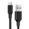 Ugreen 1m Micro USB 2A - Svart