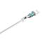 Dudao 1m Lightning Kabel 2.4A - Vit