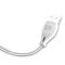 Dudao 1m Lightning Kabel 2.4A - Vit