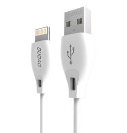 Dudao 1m Lightning Kabel 2.4A - Vit