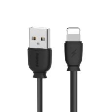 Remax 2.1A 1m Lightning Kabel - Svart