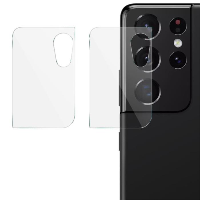 Bild 1, Samsung Galaxy S21 Ultra - IMAK 2-PACK Linsskydd I Härdat Glas
