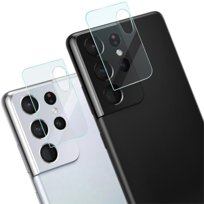 Bild 2, Samsung Galaxy S21 Ultra - IMAK 2-PACK Linsskydd I Härdat Glas
