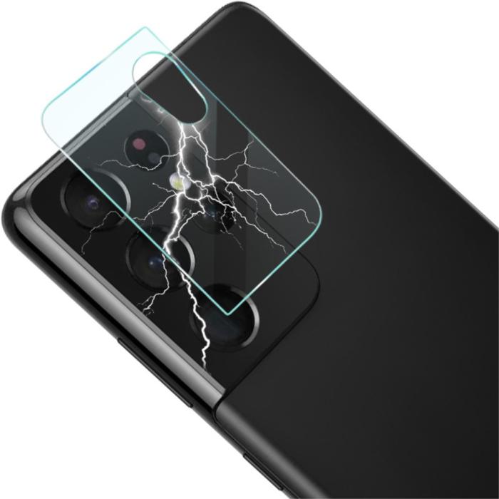 Bild 3, Samsung Galaxy S21 Ultra - IMAK 2-PACK Linsskydd I Härdat Glas