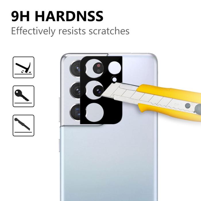Bild 3, Samsung Galaxy S21 Ultra - Premium Linsskydd I Härdat Glas