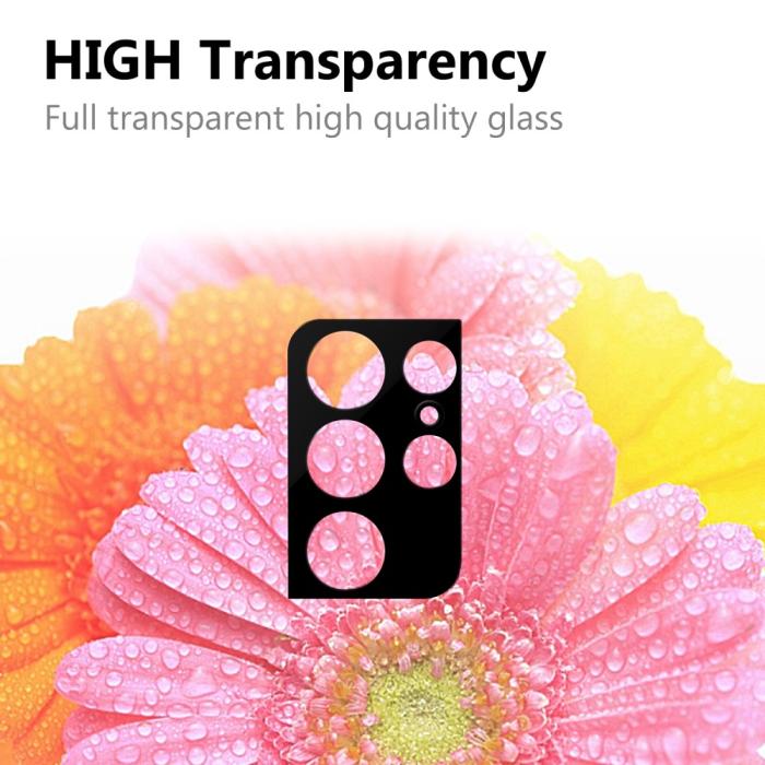 Bild 5, Samsung Galaxy S21 Ultra - Premium Linsskydd I Härdat Glas