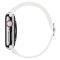 Nylon Armband Justerbart Apple Watch 42/44/45/49 mm Vit