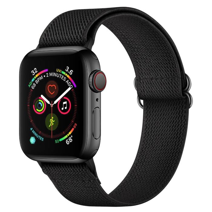 Bild 4, Nylon Armband Justerbart Apple Watch 42/44/45/49 mm